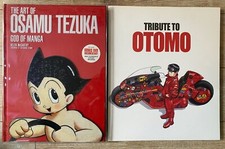 LOT 2 ARTBOOK TEZUKA + OTOMO TBE ILLUSTRATION MANGA