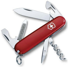Victorinox - Couteau Suisse Sportsman Rouge 14 Fonctions - 0.3803