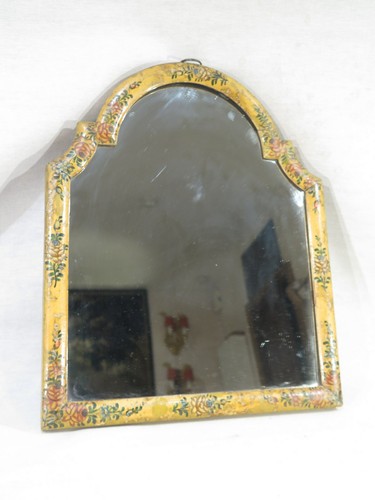 Ancien miroir bois laque - ancien,