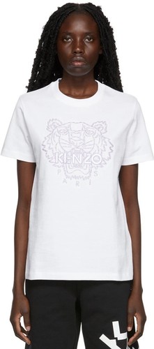 Shirt blanc femme kenzo - t-shirt,