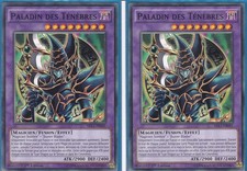 Yu-Gi-Oh! 2x Paladin des Ténèbres MIL1-FR041 1ère Edition EXCELLENT ETAT !! 