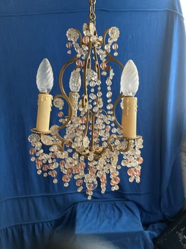 Lustre petites pampilles - lustre,