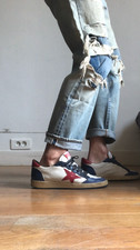 Très belles sneakers Golden Goose , Style " BALLSTAR " , en très bon état , T 41