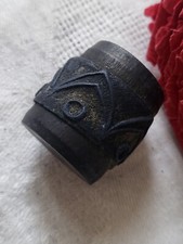 Tampon ancien frise pour rouleau à festonner festonneur broderie creation N°18