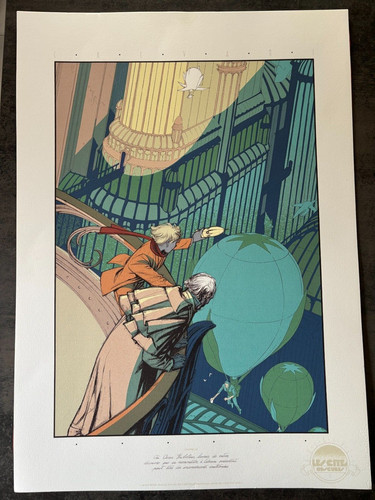 Schuiten serigraphie les cites - serigraphie,
