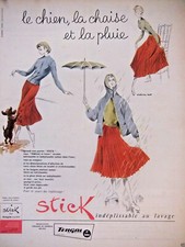PUBLICITÉ PRESSE 1956 STICK