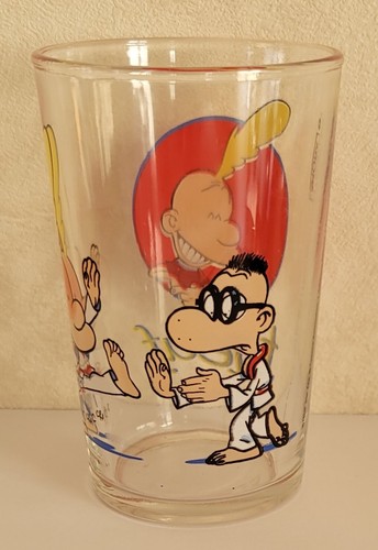 Ancien verre moutarde - verre,