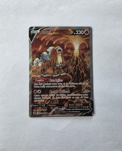 Carte pokemon entei v - fr,