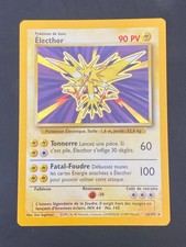 CARTE POKEMON ELECTHOR 16/102 FR HOLO SET DE BASE - NM+
