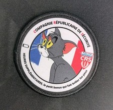 Écusson à scratch, PN CRS