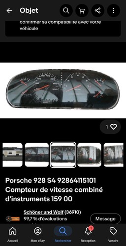 Compteur kikometrique porsche - compteur,