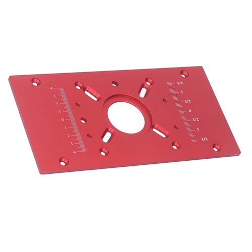 Plaque insertion pour - pour, table
