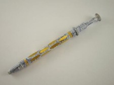 Diamond & Gold Nugget Bead