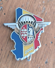 Insigne Militaire 1° Régiment Hussards Parachutistes Tchad 2002 Epervier /Y8