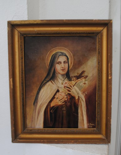 Tableau religieux huile - , sur