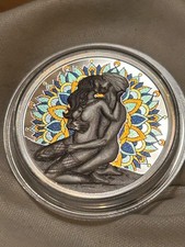Argent  - Upright Grace - The Art of Kamasutra -  Proof-Like 3.000 ex.  USA 2024