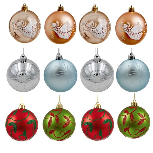 Ensemble boules noël 4 - ensemble,