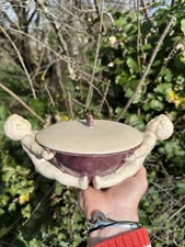 Craquelé & Art Déco & Céramique & Enfant & Bonbonnière