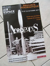  AFFICHE 2011 aero puces