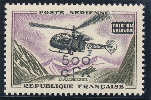 Timbre cfa réunion - timbre,