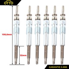 6 Bougie de Préchauffage pour