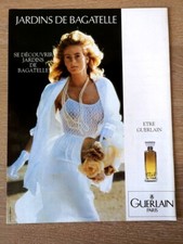 Publicité de 1992 - Parfum Jardin de Bagatelle de GUERLAIN Paris - PF169