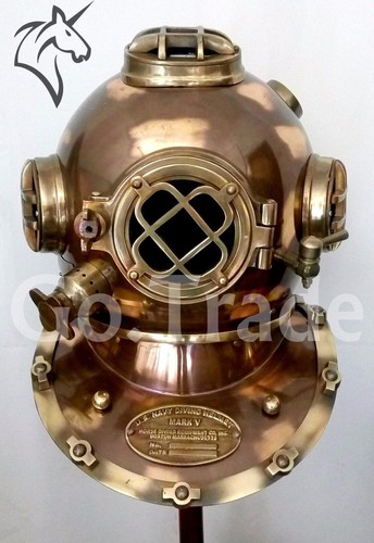 Ancien casque plongée - de,