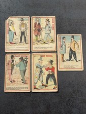 5 Chromo Savon Normal Marseille France Rare Carte Publicitaire ancienne