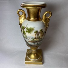 VASE EMPIRE EN PORCELAINE DE