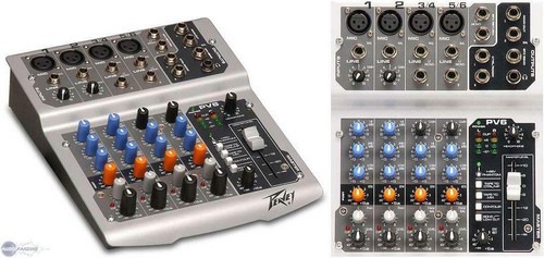 Peavey pv6 console micros - peavey, 4