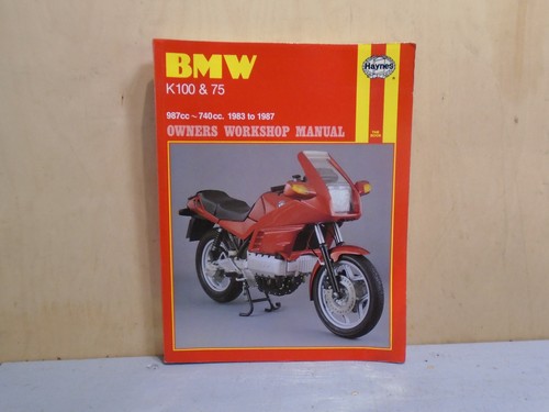 Bmw k75 k100 service manual - bmw,