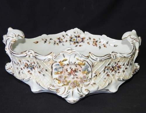 Corbeille porcelaine fine - porcelaine,