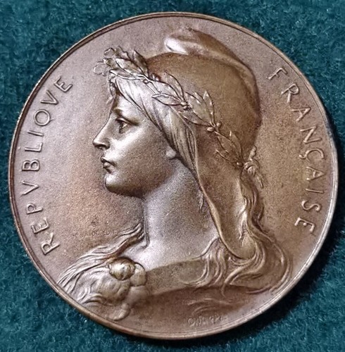 Medaille bronze ville du - bronze, ♦