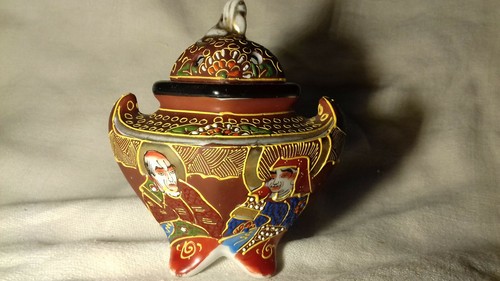 Japon satsuma faïence emaux - faïence,