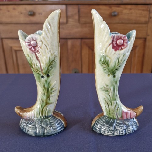 Paire anciens vases - d'anciens,