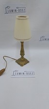 LAMPE VINTAGE DE CHEVET / D'AMBIANCE EN LAITON - CIRCA 1970