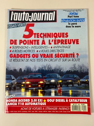 Revue magazine auto journal - l'auto,