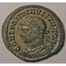 Monnaie romaine, empereur, Constantin II, Constantinus II, Centenionalis, R/ CAE
