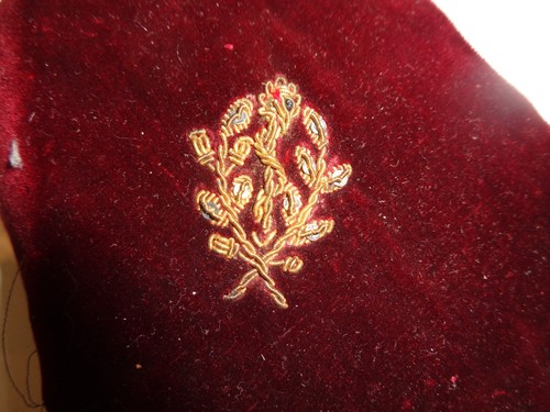Insigne brodé cannetille - en,