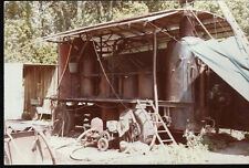 PHOTO ORIGINALE BOUILLEUR DE CRU . CIDRE ? PRESSE A CIDRE  PAYS DE LOIRE 07 1985