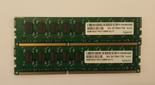 2 x 4 GO GB RAM PC3-12800 DDR3-1600MHz ECC APACER 76.B163G.C8J0C