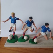 Lot de 3 Figurines Tonka 1989 Football équipe de France - Papin Amoros et  Perez