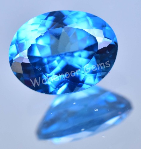 Naturel bleu zircon ct - bleu,