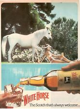 PUBLICITÉ WHITE HORSE Scotch