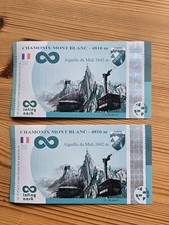Lot De 2 Billets 2025 CHAMONIX
