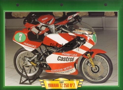 Fiche moto yamaha tz 250 - :,