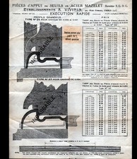 PARIS (XIX°) Pièces de