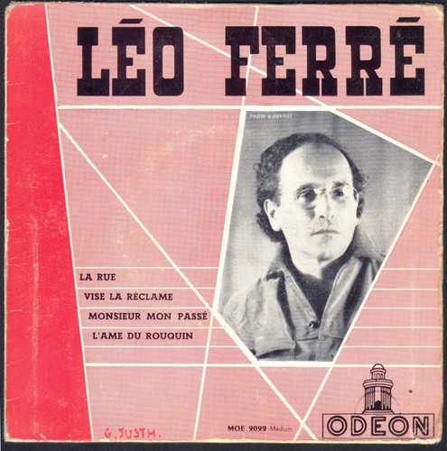Leo ferre très rare 45t - leo,