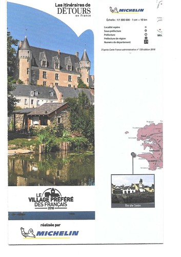 Carte michelin detours en - michelin, &