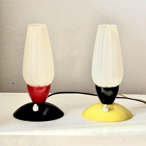Lampes chevets vintage - de,